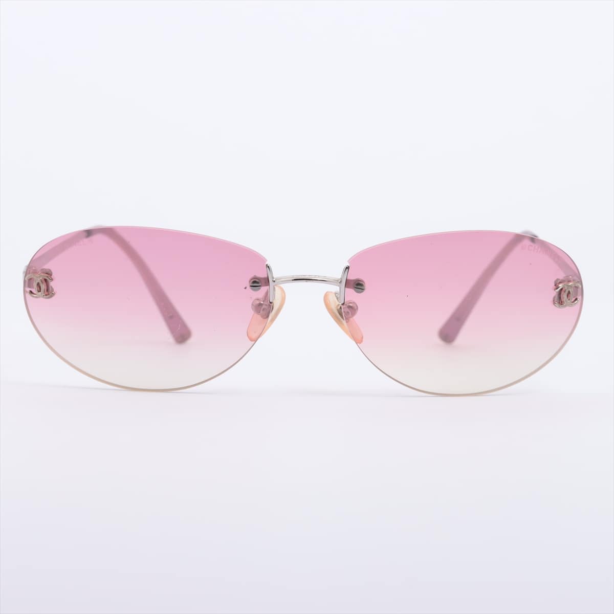 Chanel 4013 Coco Mark Glasses Plastic Pink