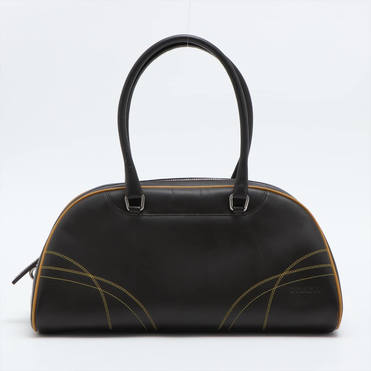 Prada Leather Shoulder bag Brown B11056