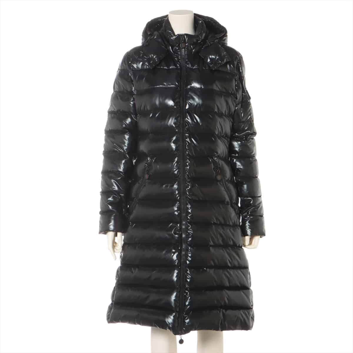 Moncler MOKA 10 years Nylon Down coat 3 Ladies' Black  Removable hood