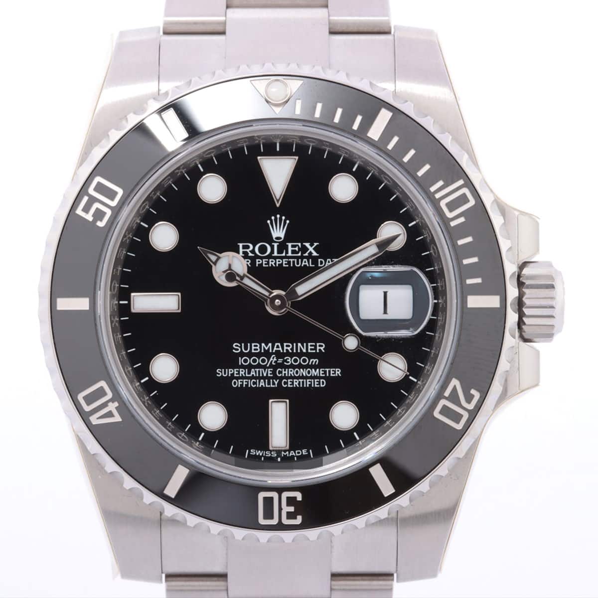 Rolex Submariner 116610LN SS AT Black-Face Extra Link 2 Gallery date not listed