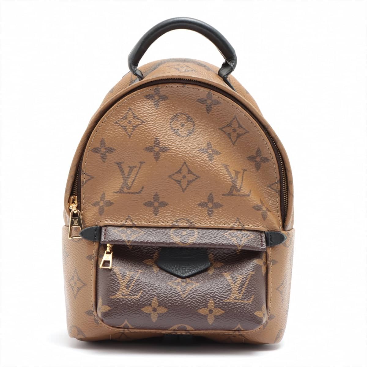Louis Vuitton Monogram Reverse palm springs Backpack PM M44872