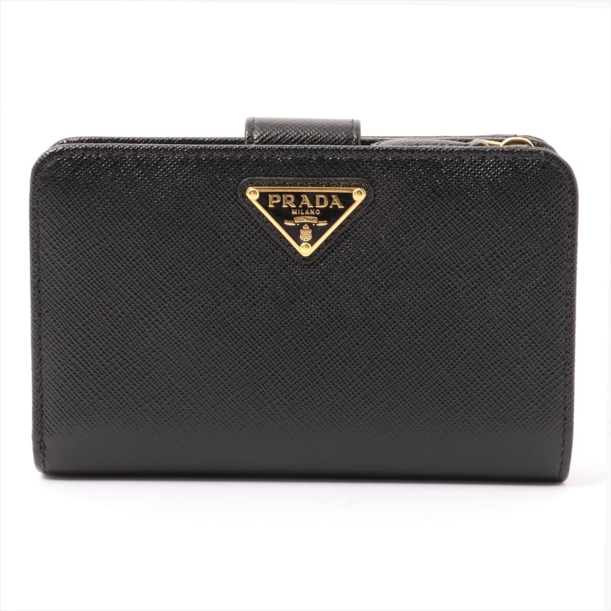 Prada Saffiano 1ML225 Leather Wallet Black