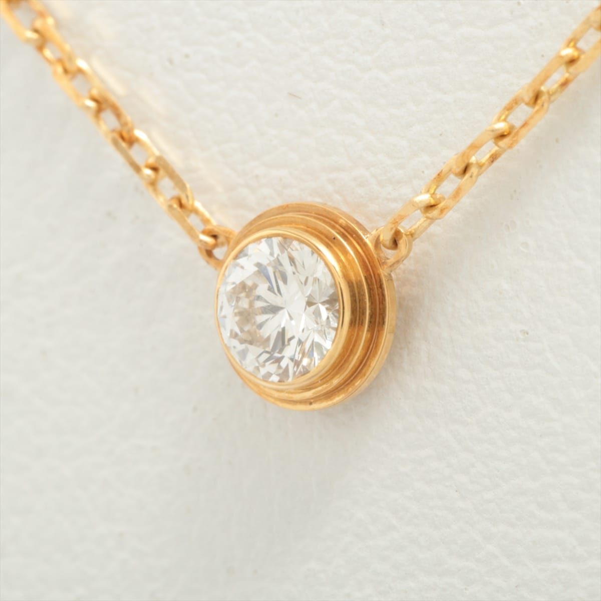 Cartier Damenuhr LM diamond Necklace 750(YG) 3.0g
