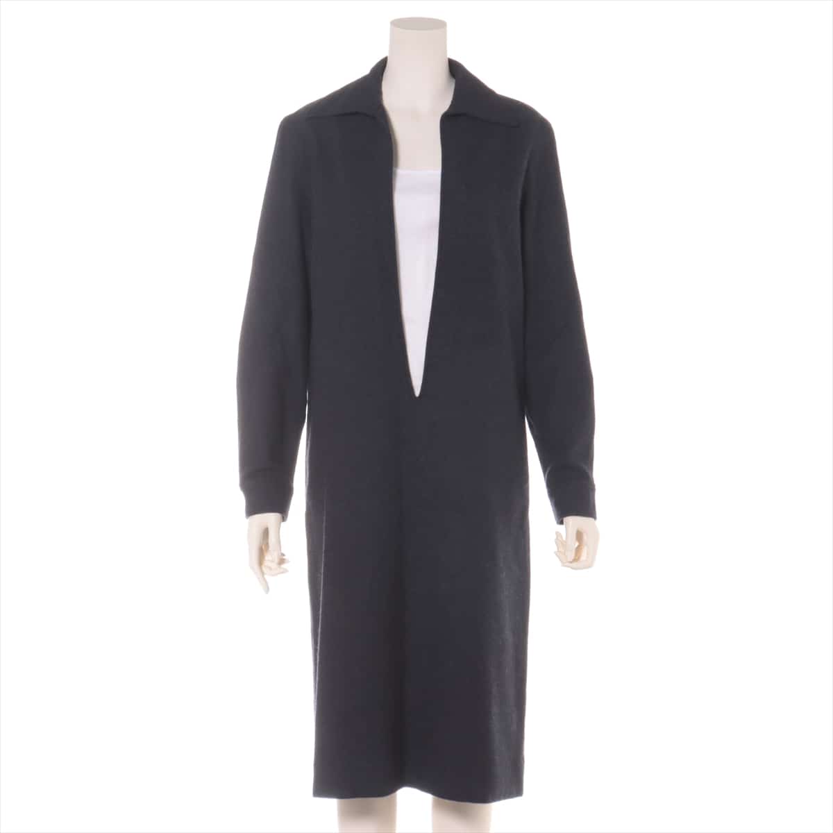 Hermès Margiela Cashmere Dress 36 Ladies' Grey  Valouse