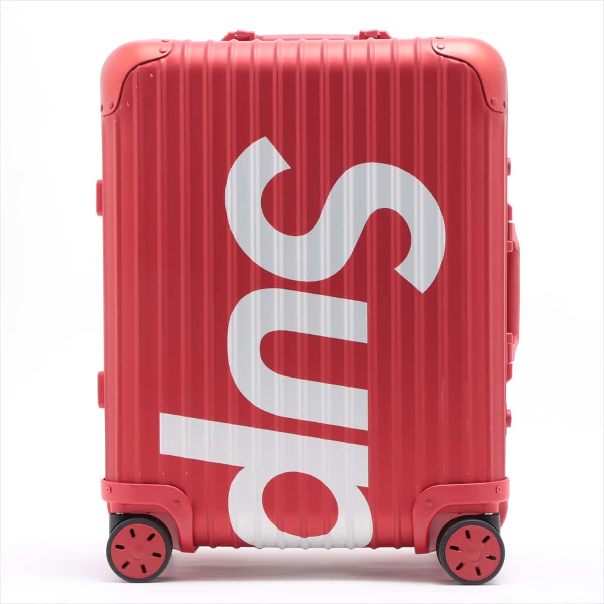 Rimowa x Supreme topaz multi wheels Carry case Red