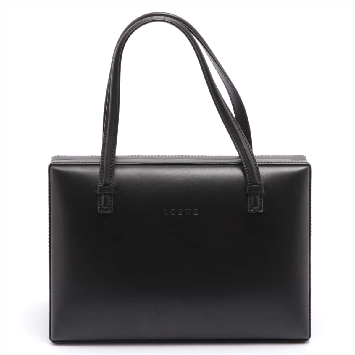 Loewe Leather Hand bag Black