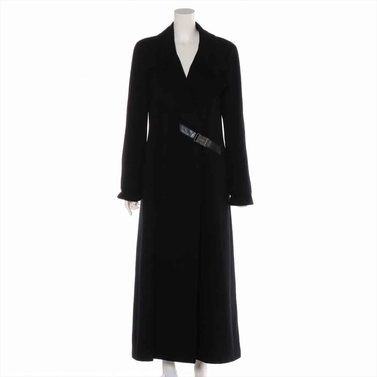 Chanel 00A Cashmere Long coat 40 Ladies' Black