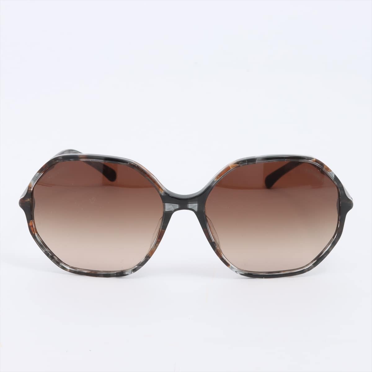 Chanel 5345-A Coco Mark Sunglasses Plastic Grey