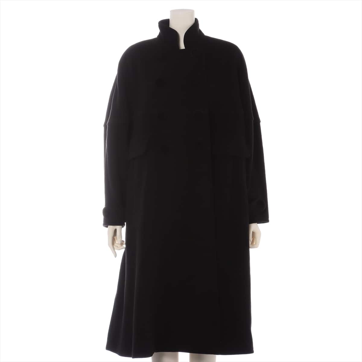 Fendi Wool & Cashmere Long coat 42 Ladies' Black  365 With name