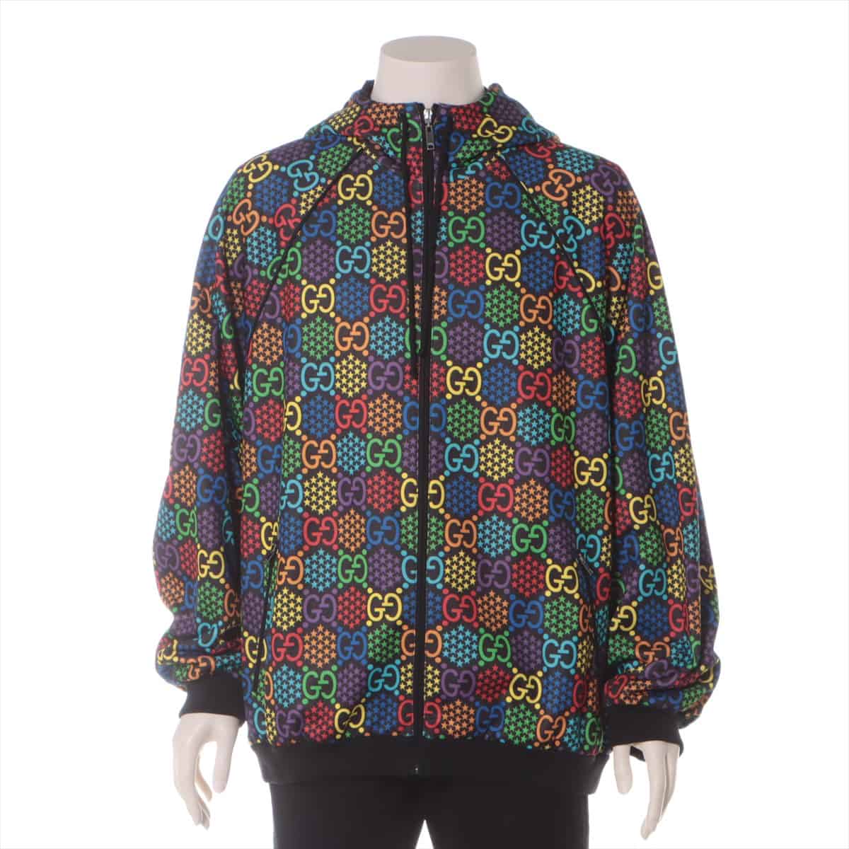 Gucci 20SS Cotton & Polyester Parker S Men's Multicolor  604197 GG psychedelic print