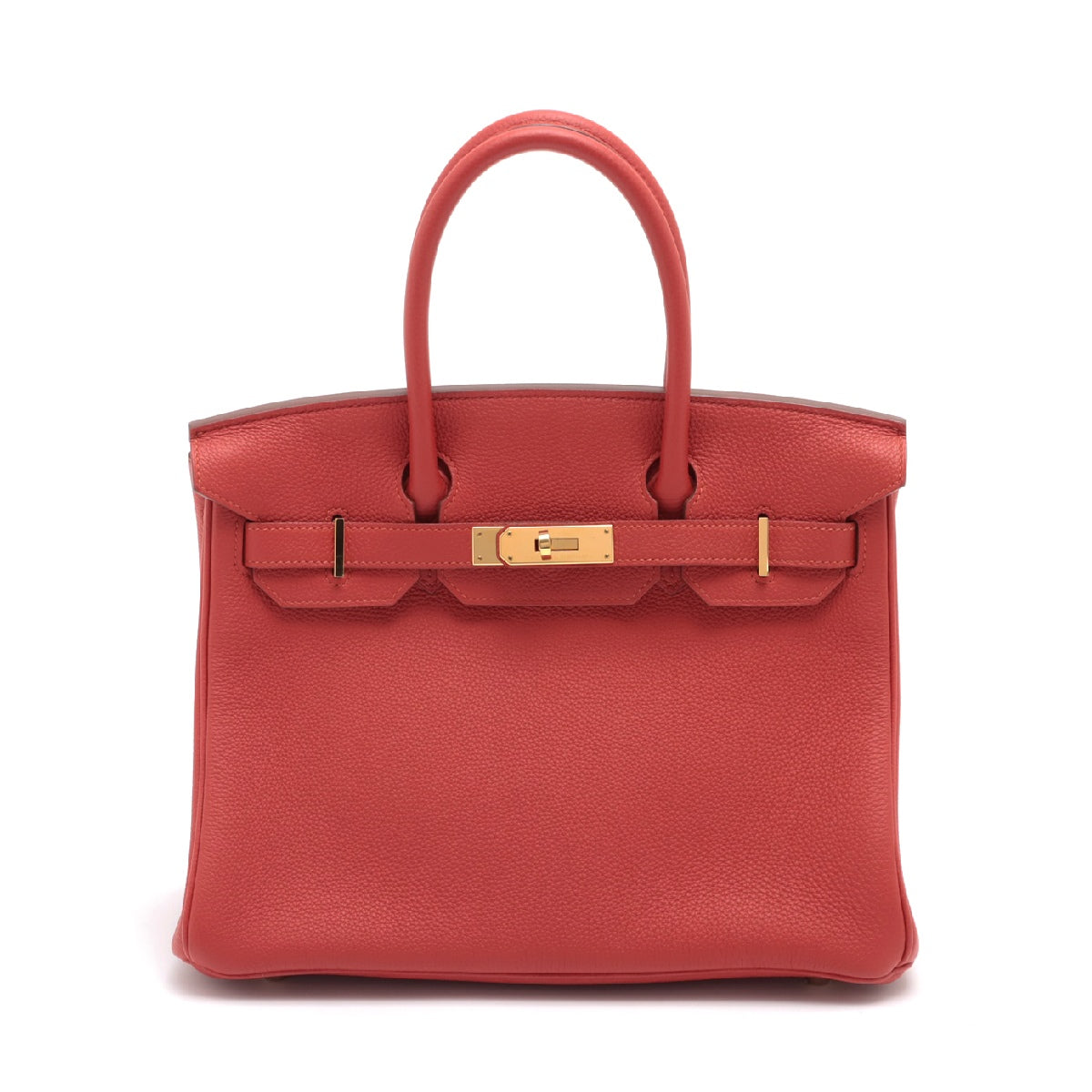 Hermès Birkin 30 Togo Rouge tomate Gold Metal fittings T:2015