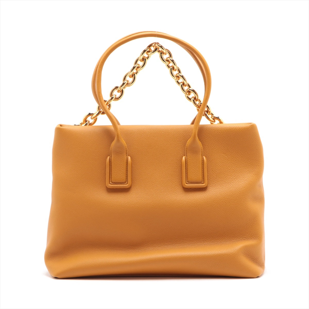 Bottega Veneta Chain Leather Tote bag Yellow