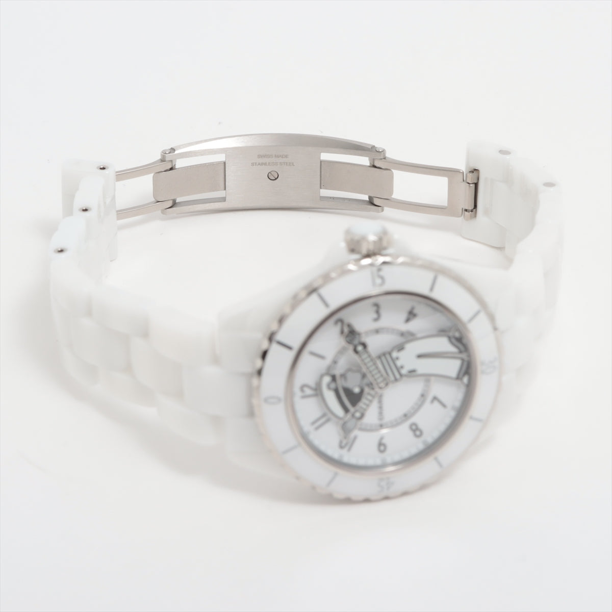 Chanel J12 Mademoiselle La Pausa H7481 SS×CE AT White-Face Extra Link 2