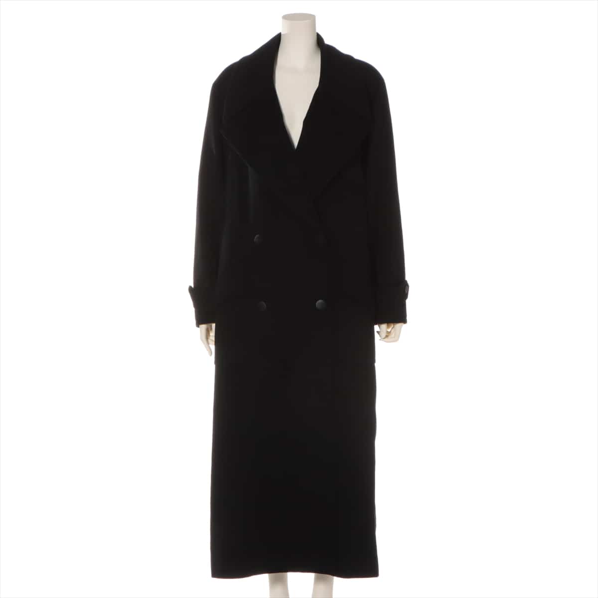 Chanel 99A Cashmere Long coat 36 Ladies' Black
