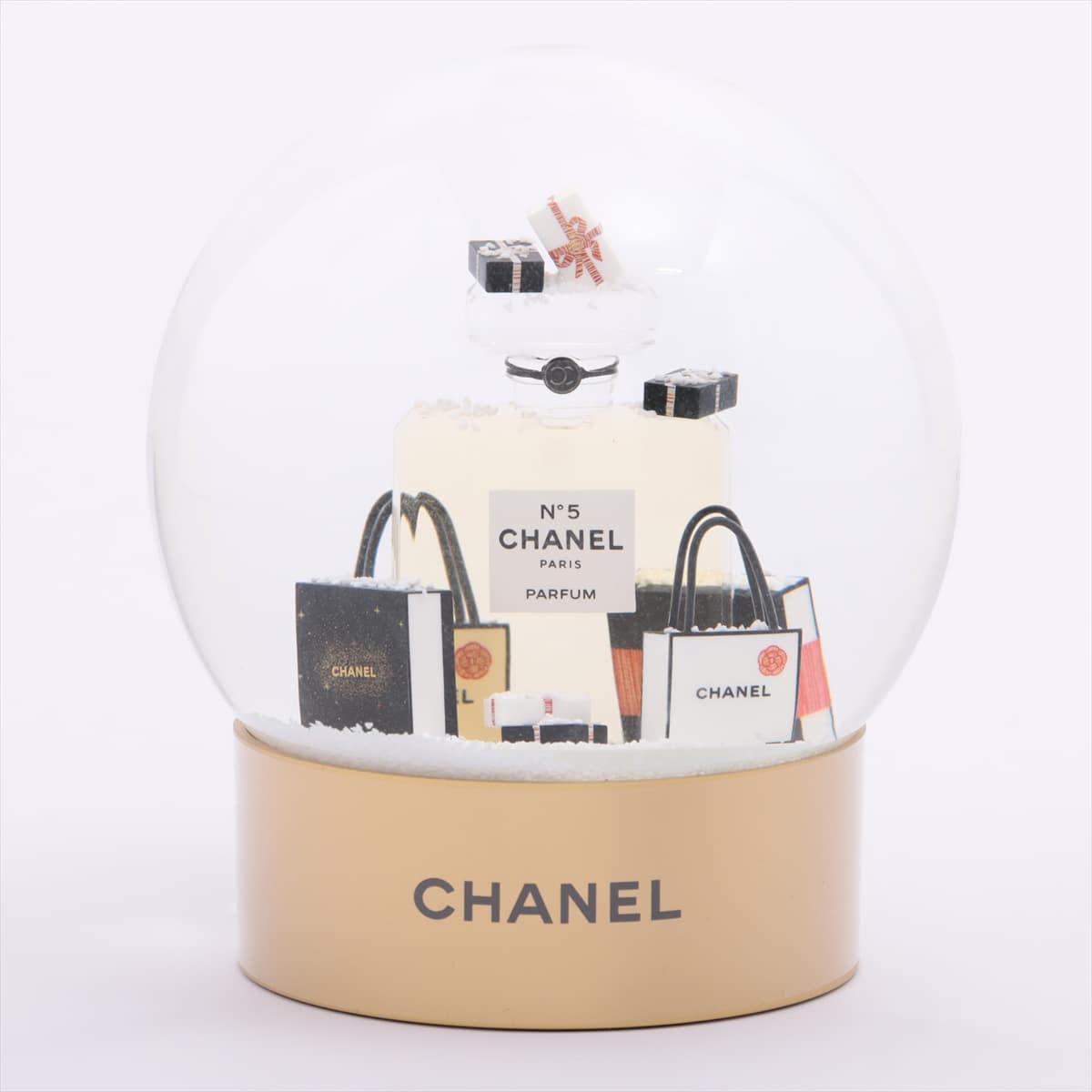 Chanel Snowdome Plastic Clear