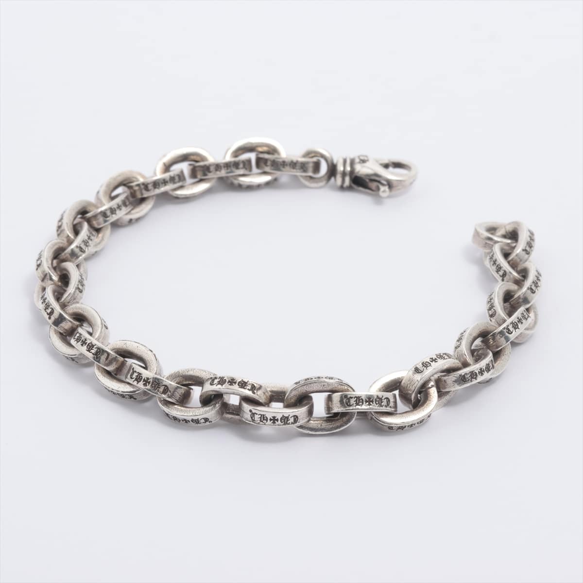 Chrome Hearts Paper Chain Bracelet 925 37.2g Large