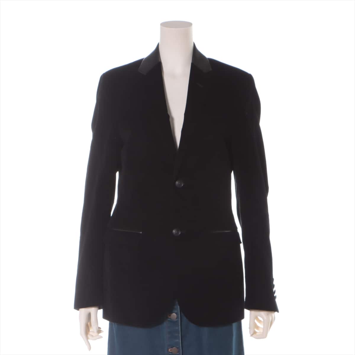 Gucci Corduroy Tailored jacket 44 Men's Black  353010
