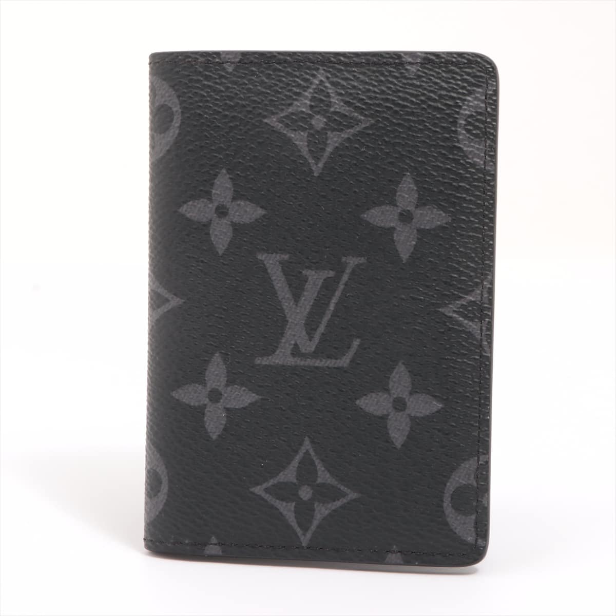 Louis Vuitton Monogram Eclipse Organizer de Poche M61696 Black Card Case