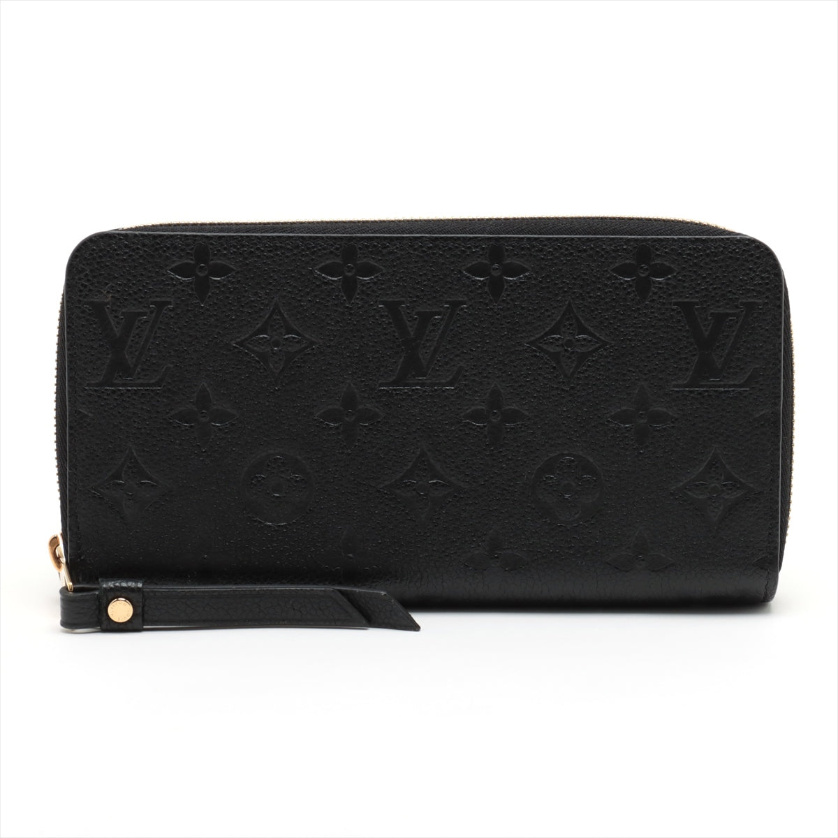 Louis Vuitton monogram empreinte Zippy Wallet M61864 Noir Round-Zip-Wallet