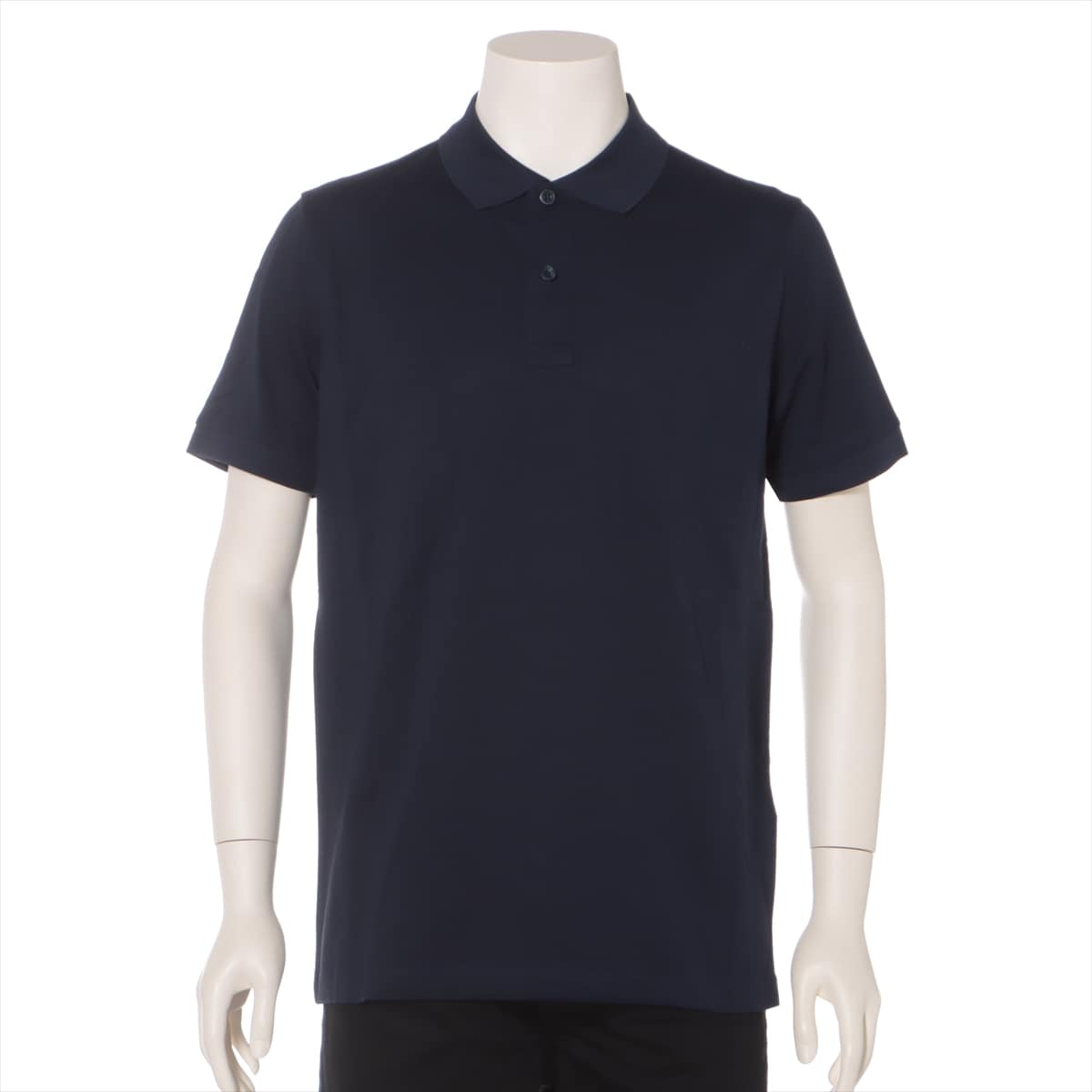 Prada Cotton Polo shirt M Men's Navy blue