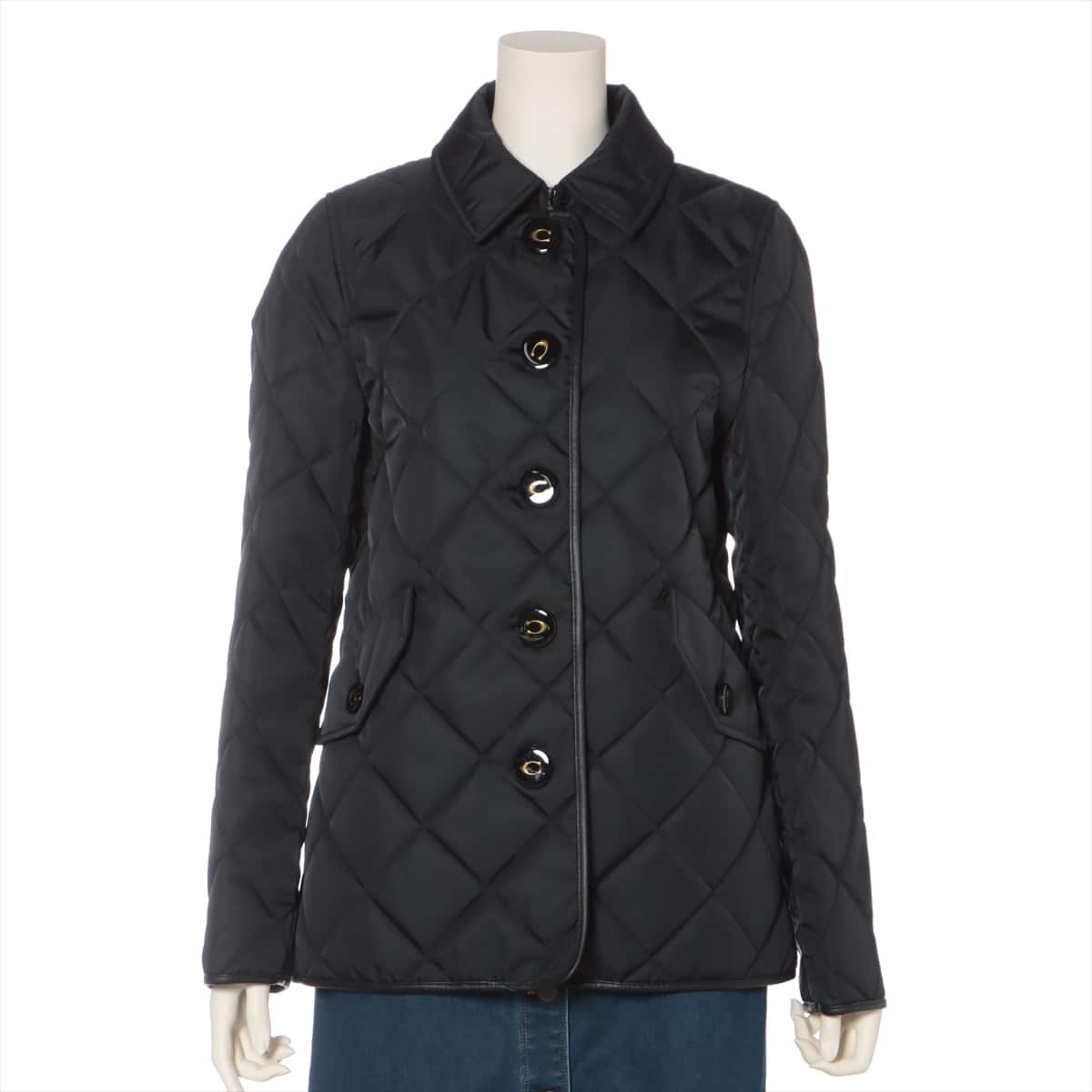 COACH Polyester Quilted Jacket S Ladies' Black