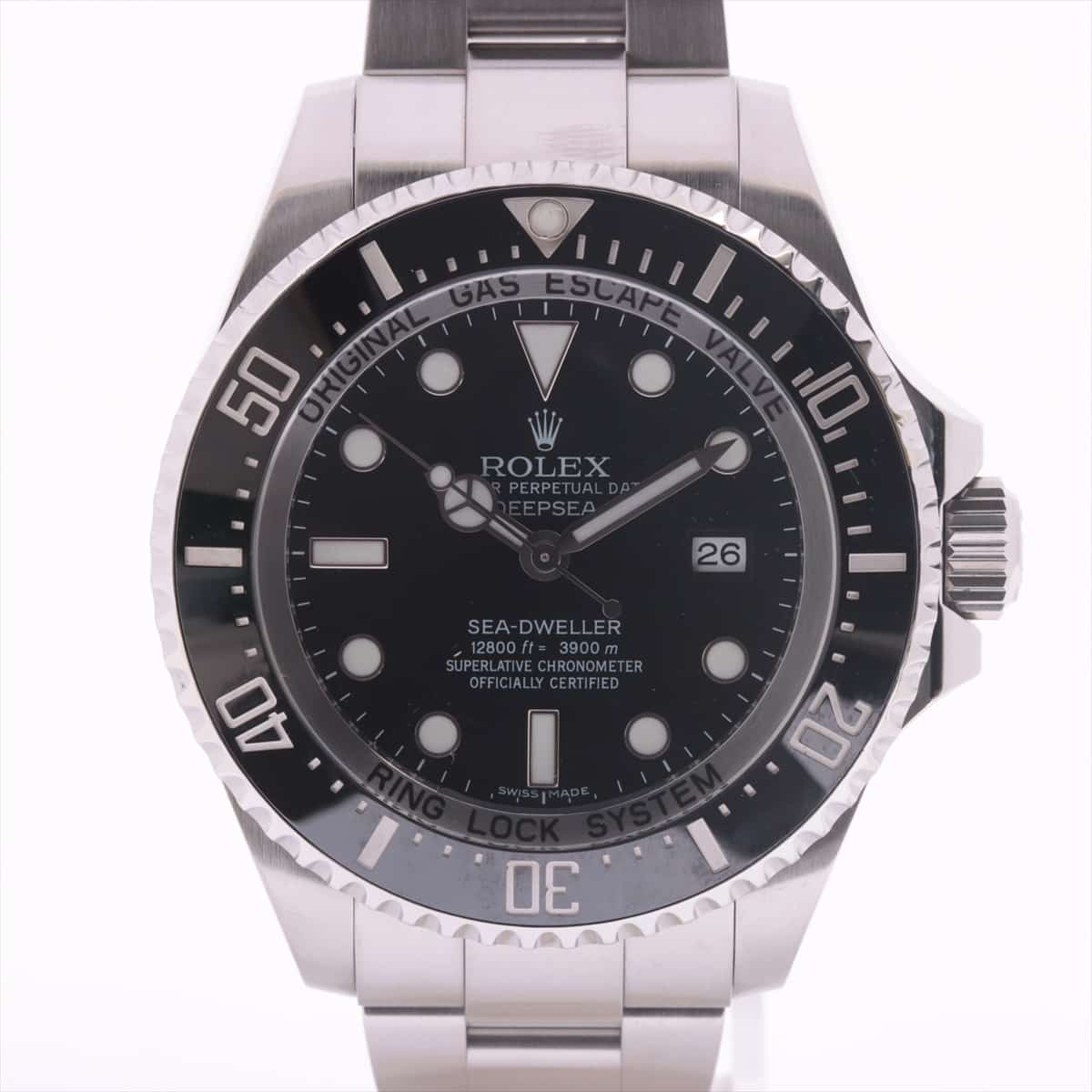 Rolex Sea-Dweller Deep Sea 116660 SS AT Black-Face Extra Link 2