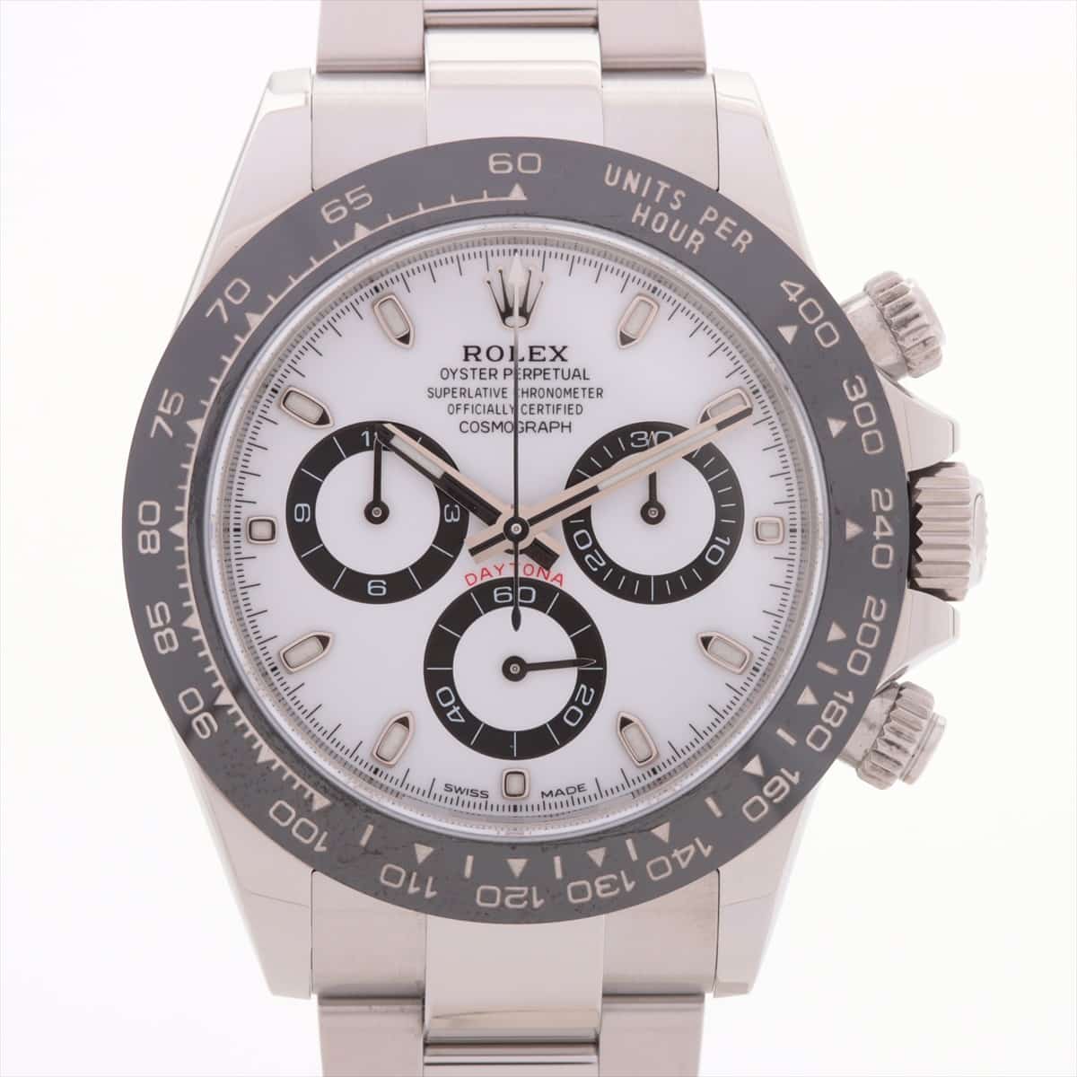 Rolex Daytona 116500LN SS AT White-Face Extra Link 1