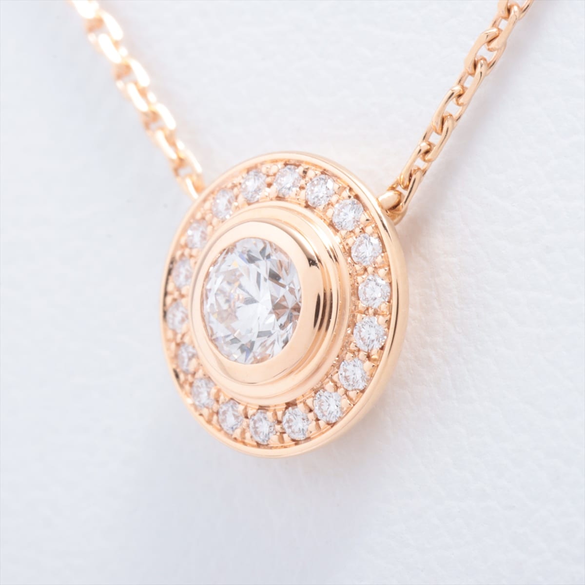 Cartier Damenuhr diamond Necklace 750PG 3.5g