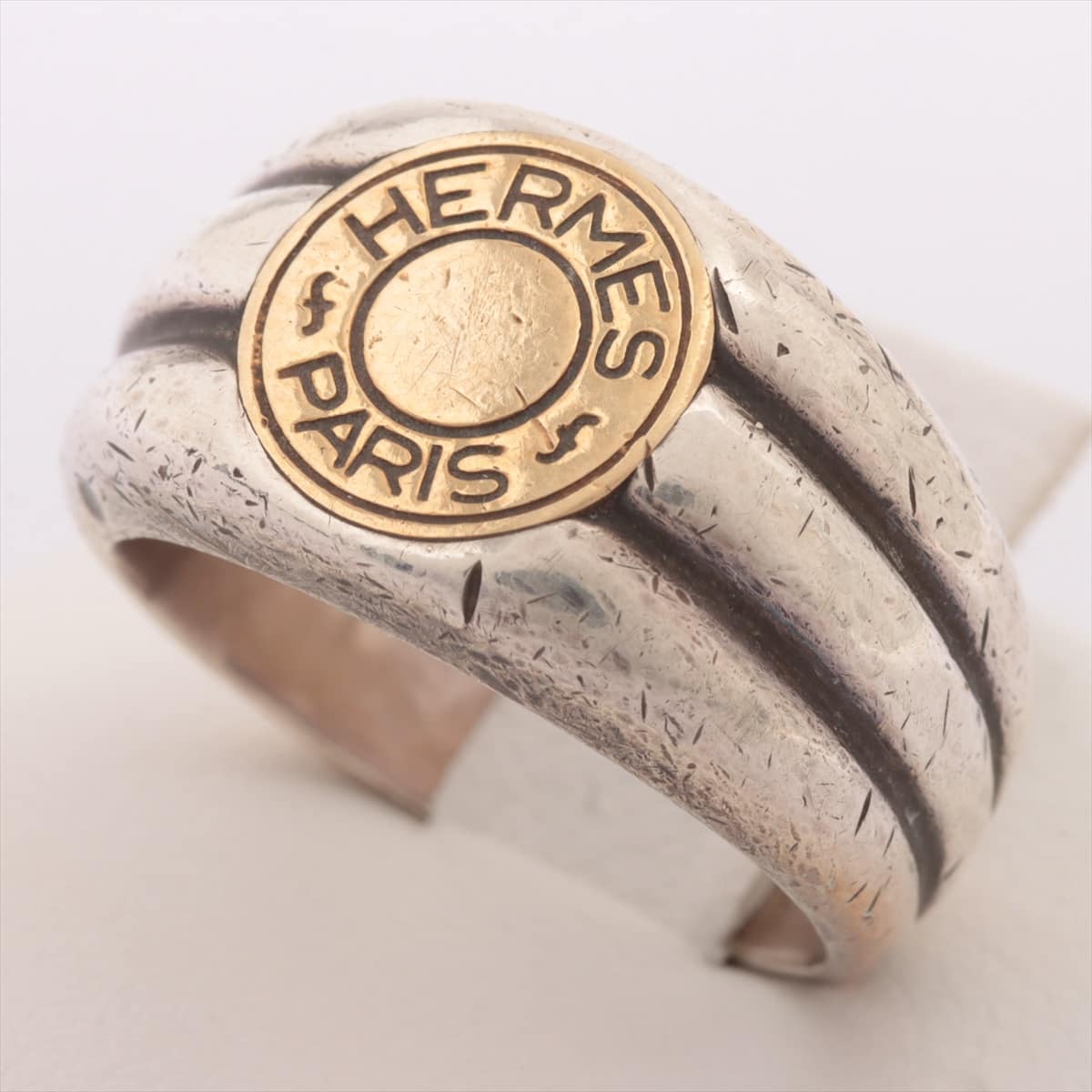 Hermès Serie rings 925×750 10.1g Gold × Silver