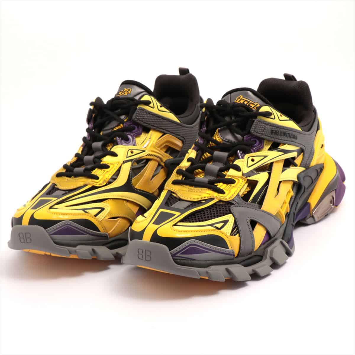 Balenciaga Track 2 Fabric Sneakers JPN28.5 Men's Yellow x purple 568614