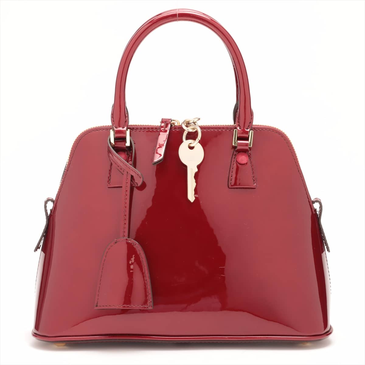 Maison Margiela 5AC Leather 2way shoulder bag Red