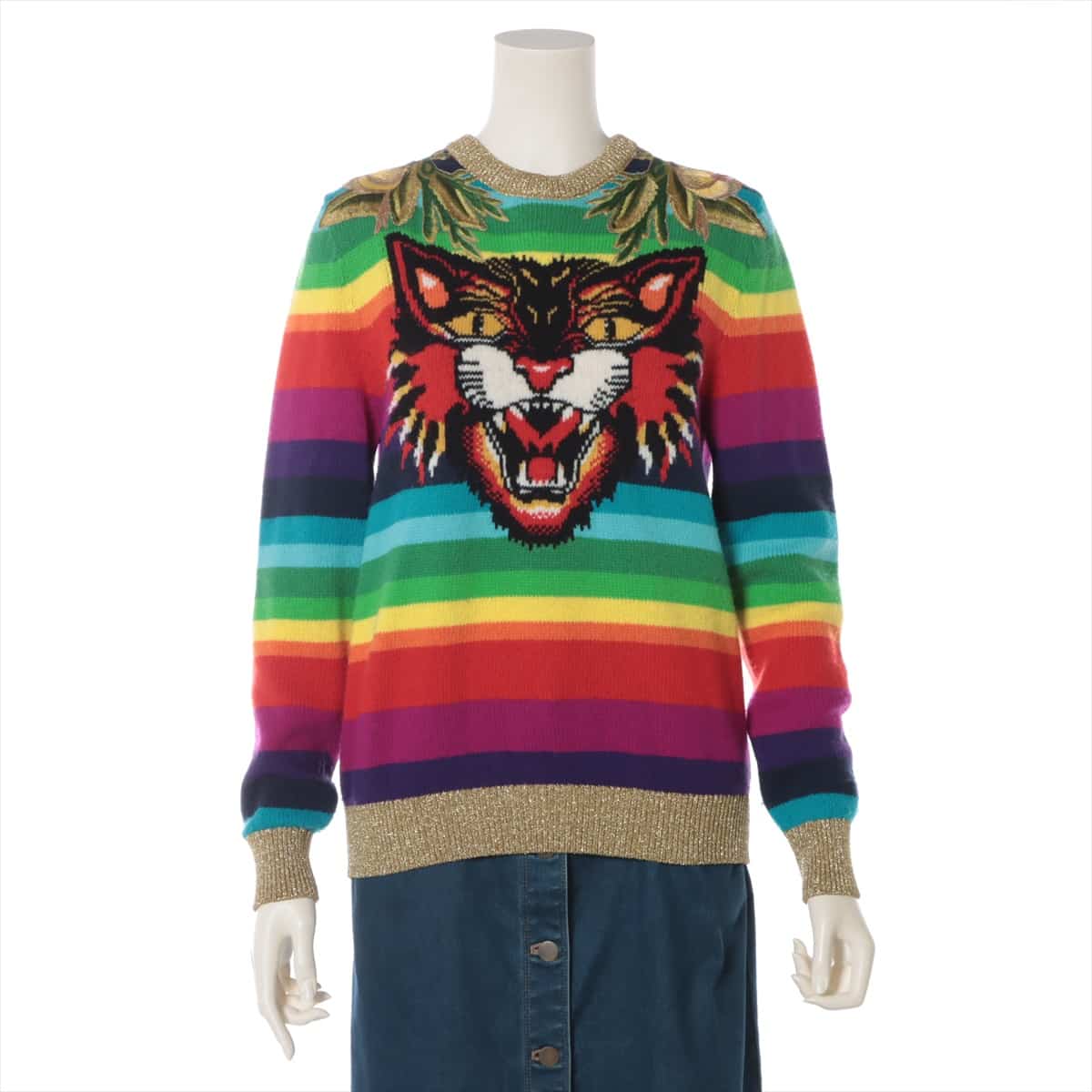 Gucci Wool Knit XS Ladies' Multicolor  478653