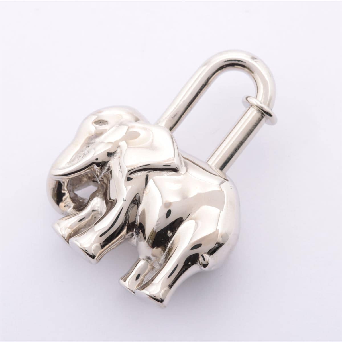 Hermès Cadena lock Elephant 1997 Charm GP Silver
