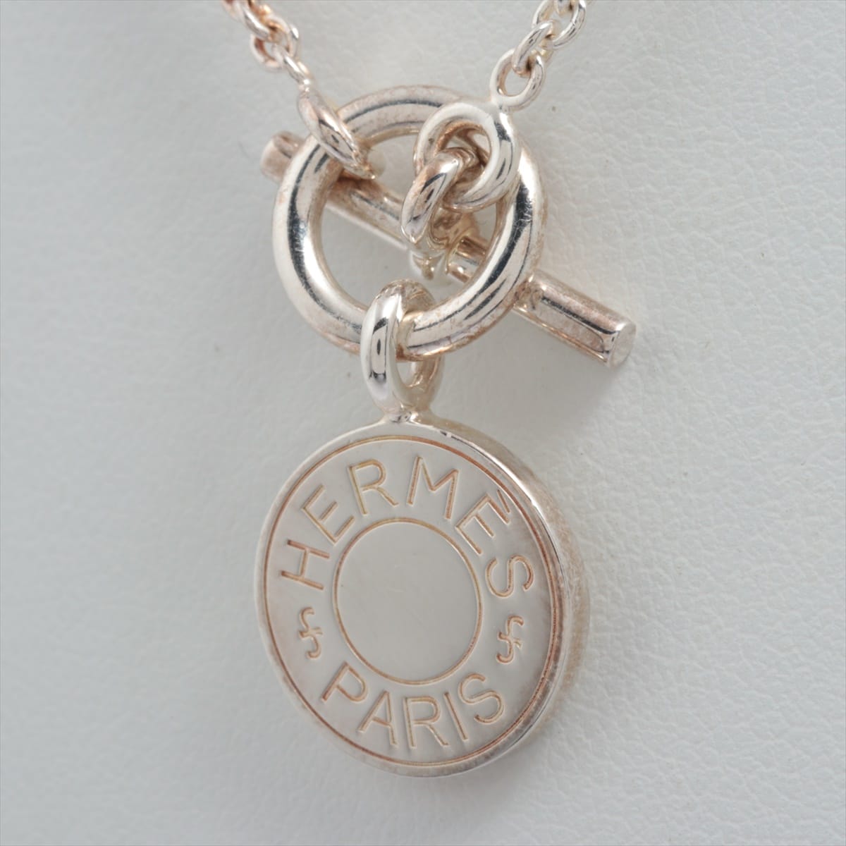 Hermès Serie Necklace 925 9.8g Silver