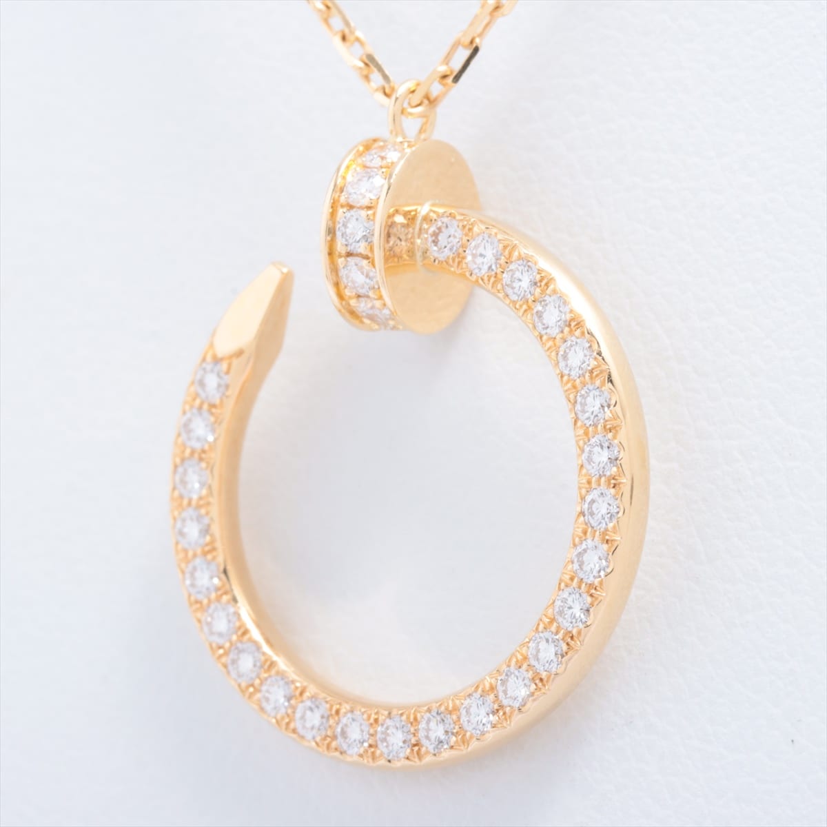 Cartier Juste un Clou diamond Necklace 750YG 5.5g