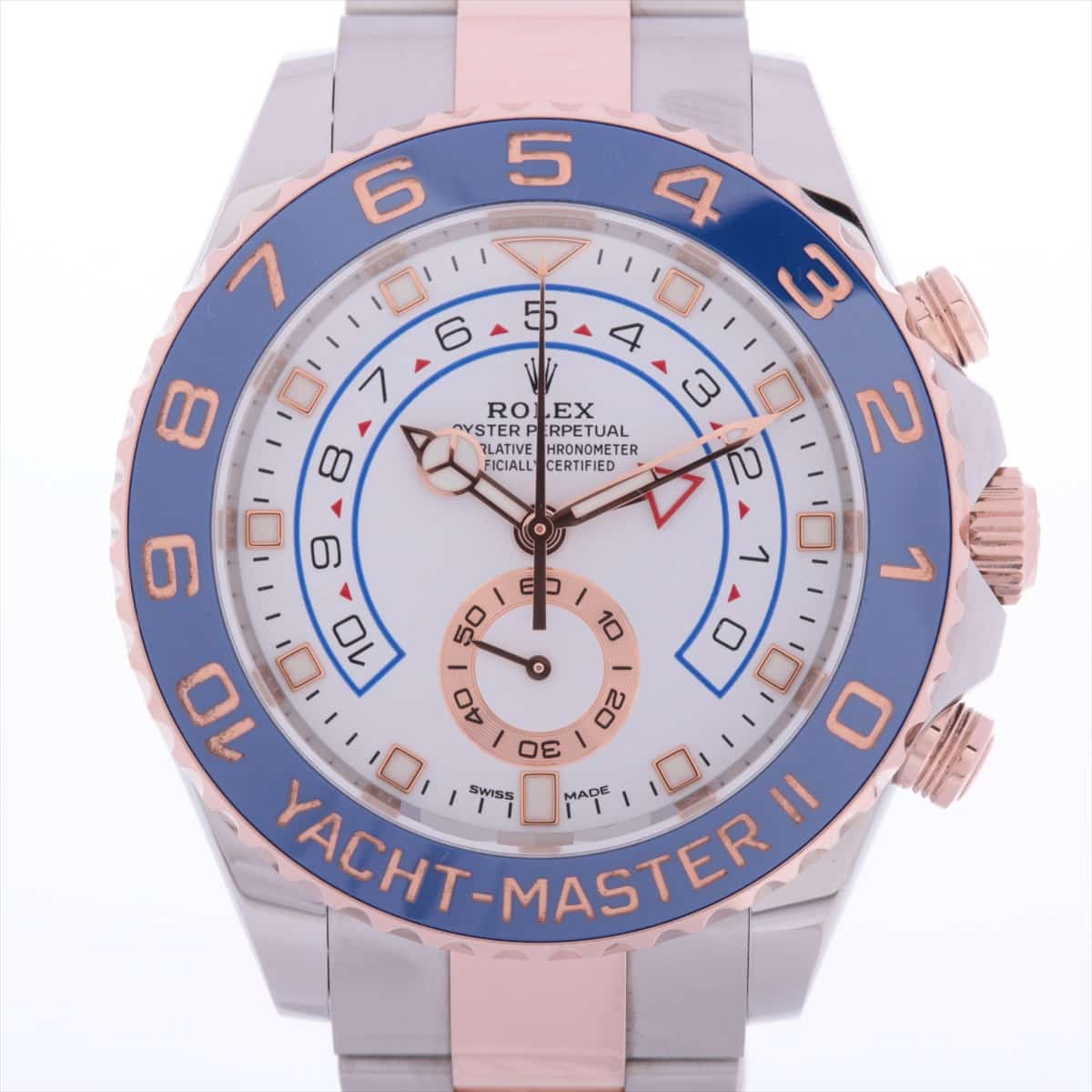 Rolex Yacht-Master II 116681 SS×PG AT White-Face Extra Link 2