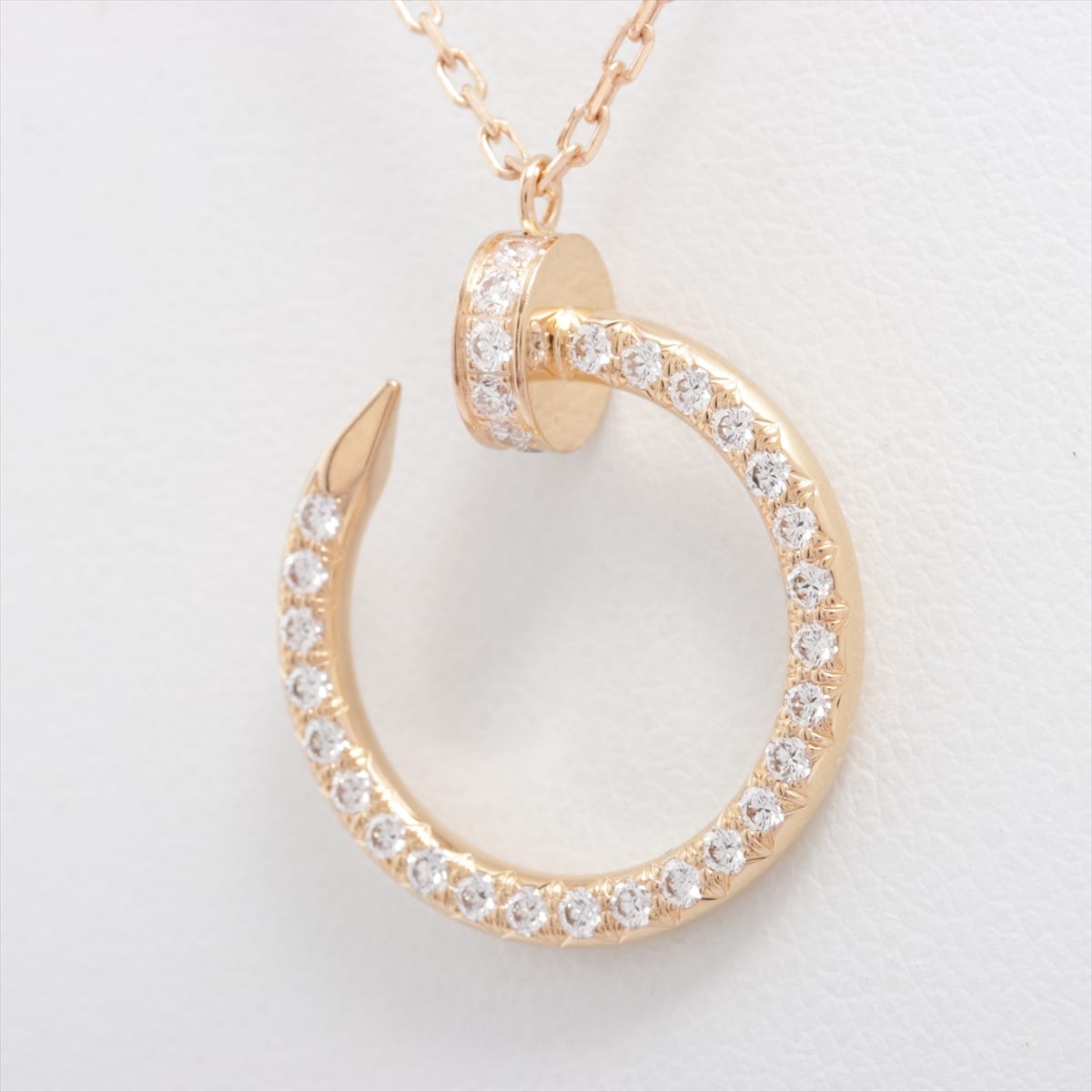 Cartier Juste un Clou diamond Necklace 750PG 5.3g