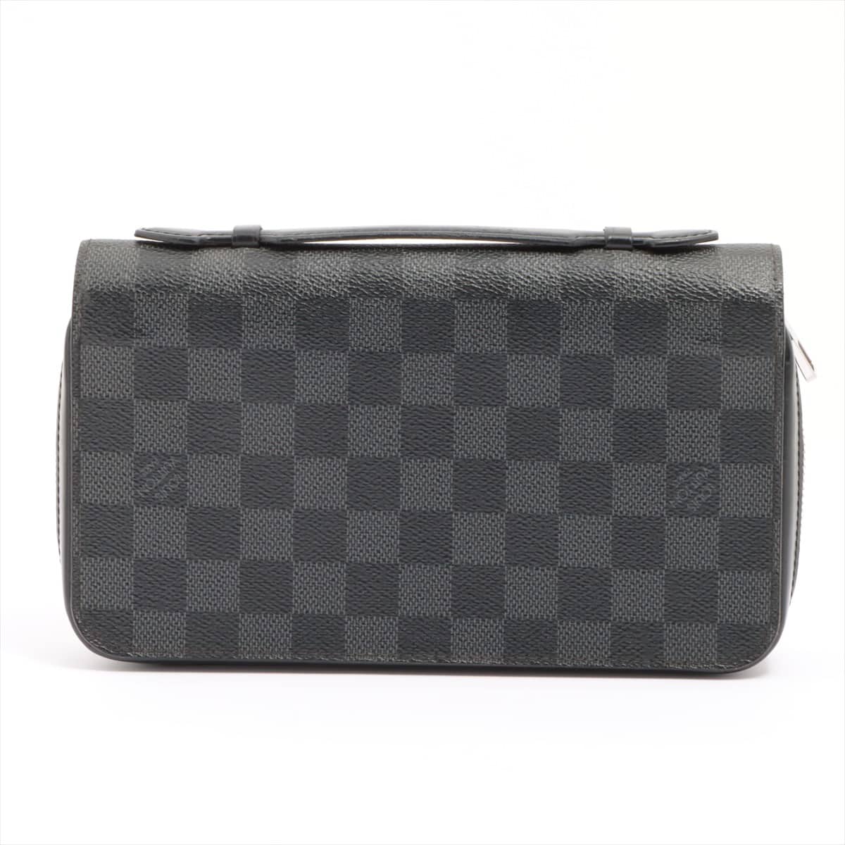 Louis Vuitton Damier graphite Zippy XL N41503 Round-Zip-Wallet