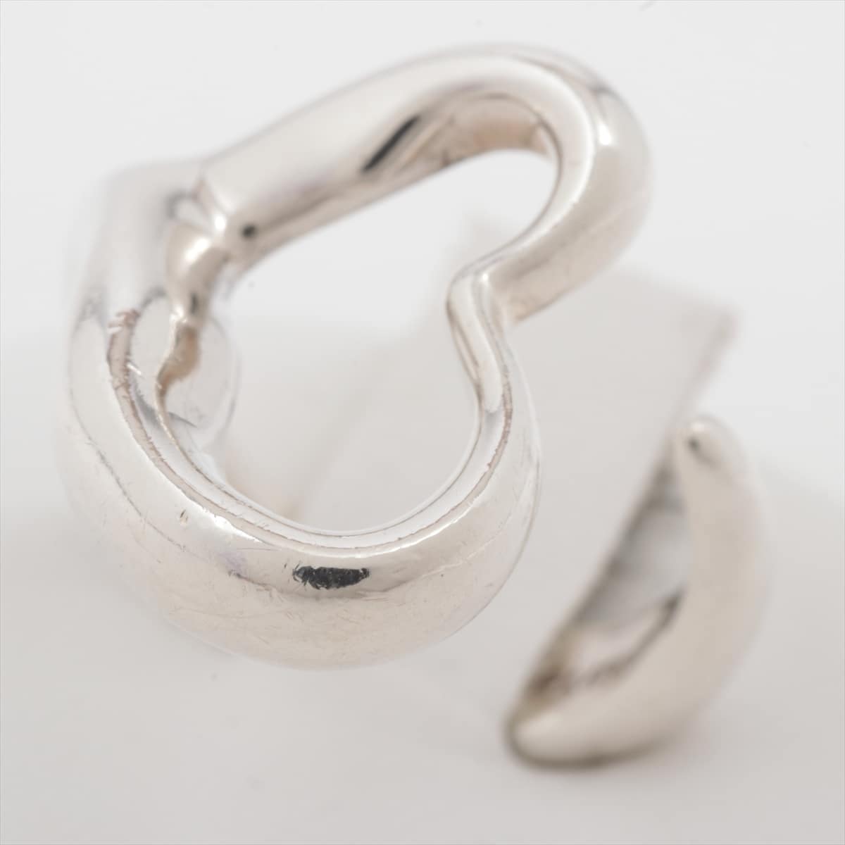 Tiffany Open Heart rings 925 6.7g Silver