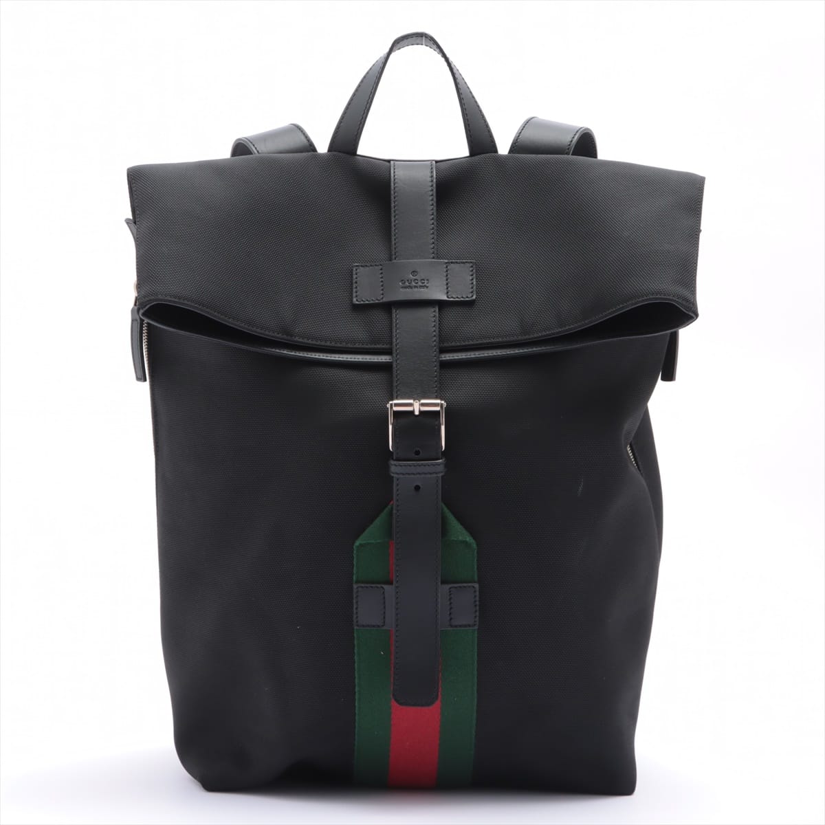 Gucci Sherry Line canvas Backpack Black 337075