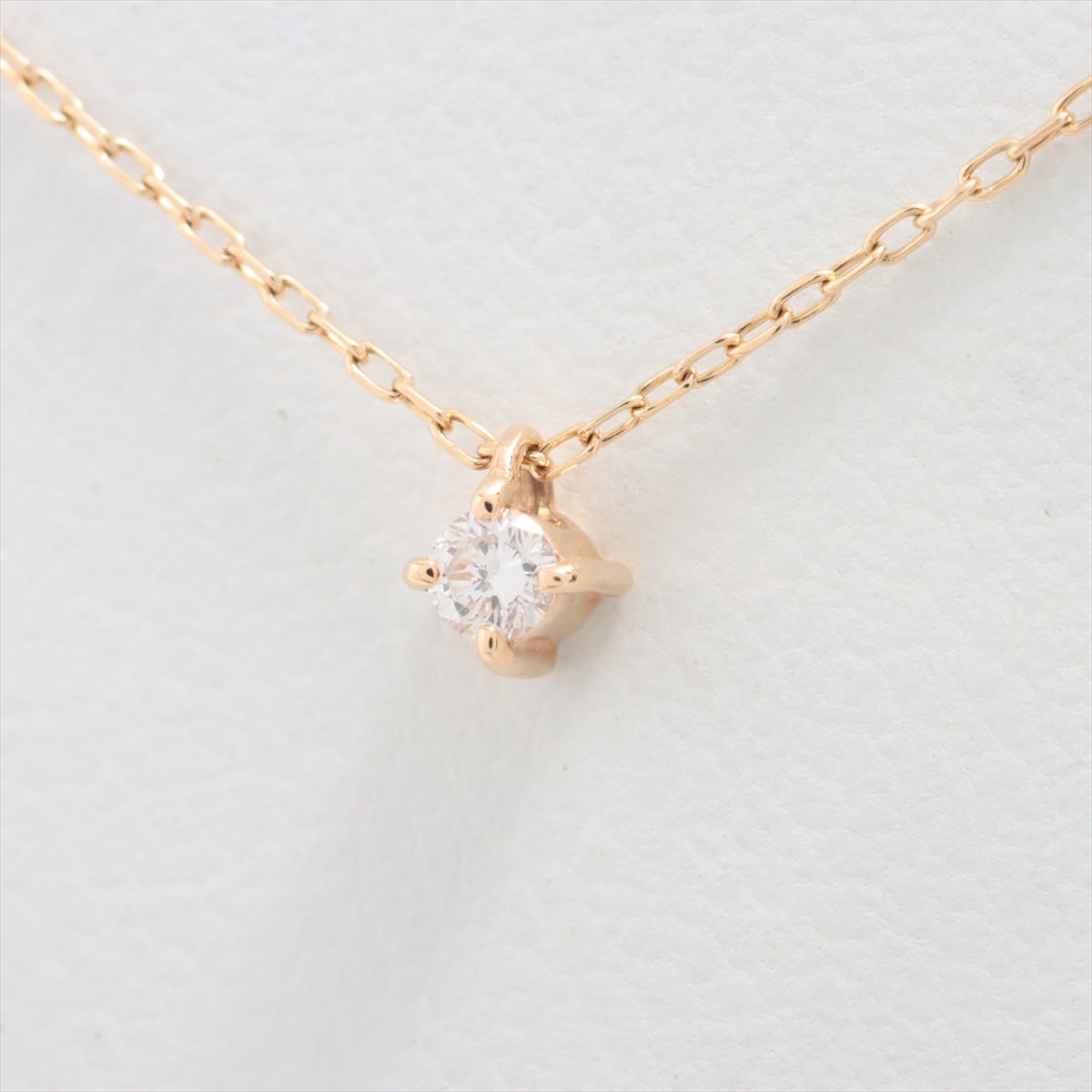 Ete diamond Necklace K10(YG) 0.6g