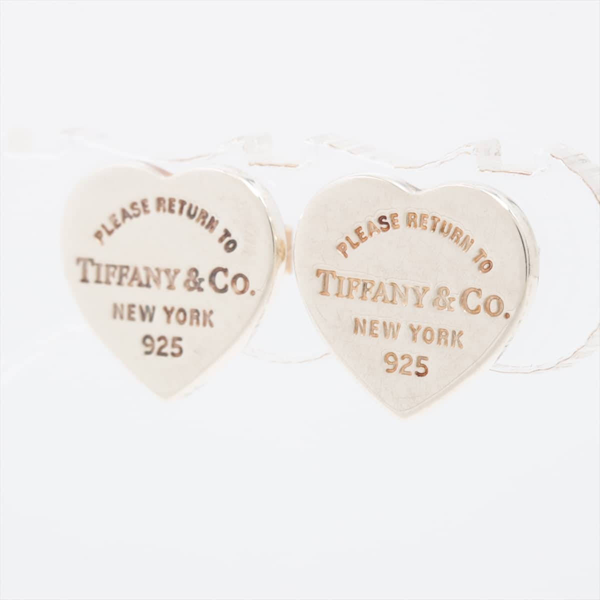 Tiffany Return To Tiffany Heart Tag Piercing jewelry (for both ears) 925 2.0g Silver