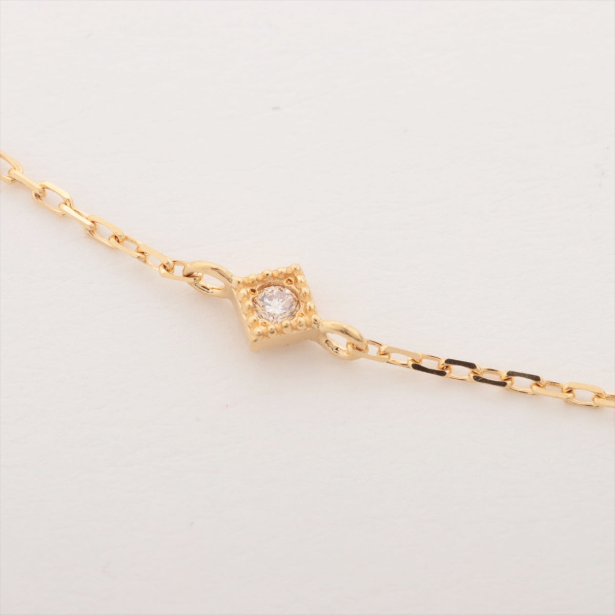 aget diamond Bracelet K18(YG) 0.6g 0.04 10164114083