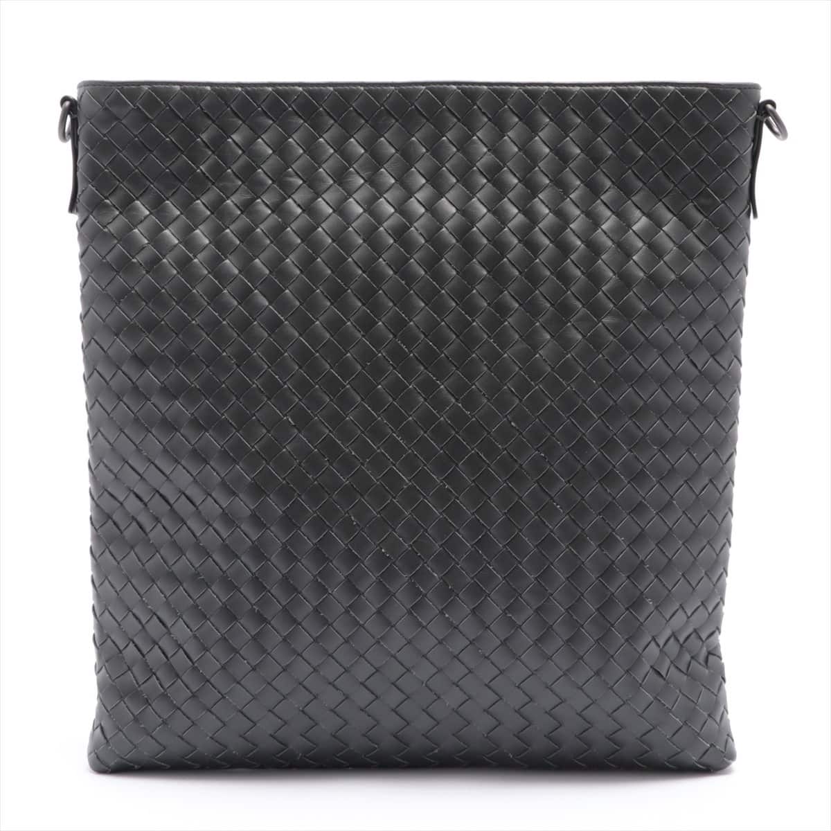 Bottega Veneta Intrecciato Leather Shoulder bag Black