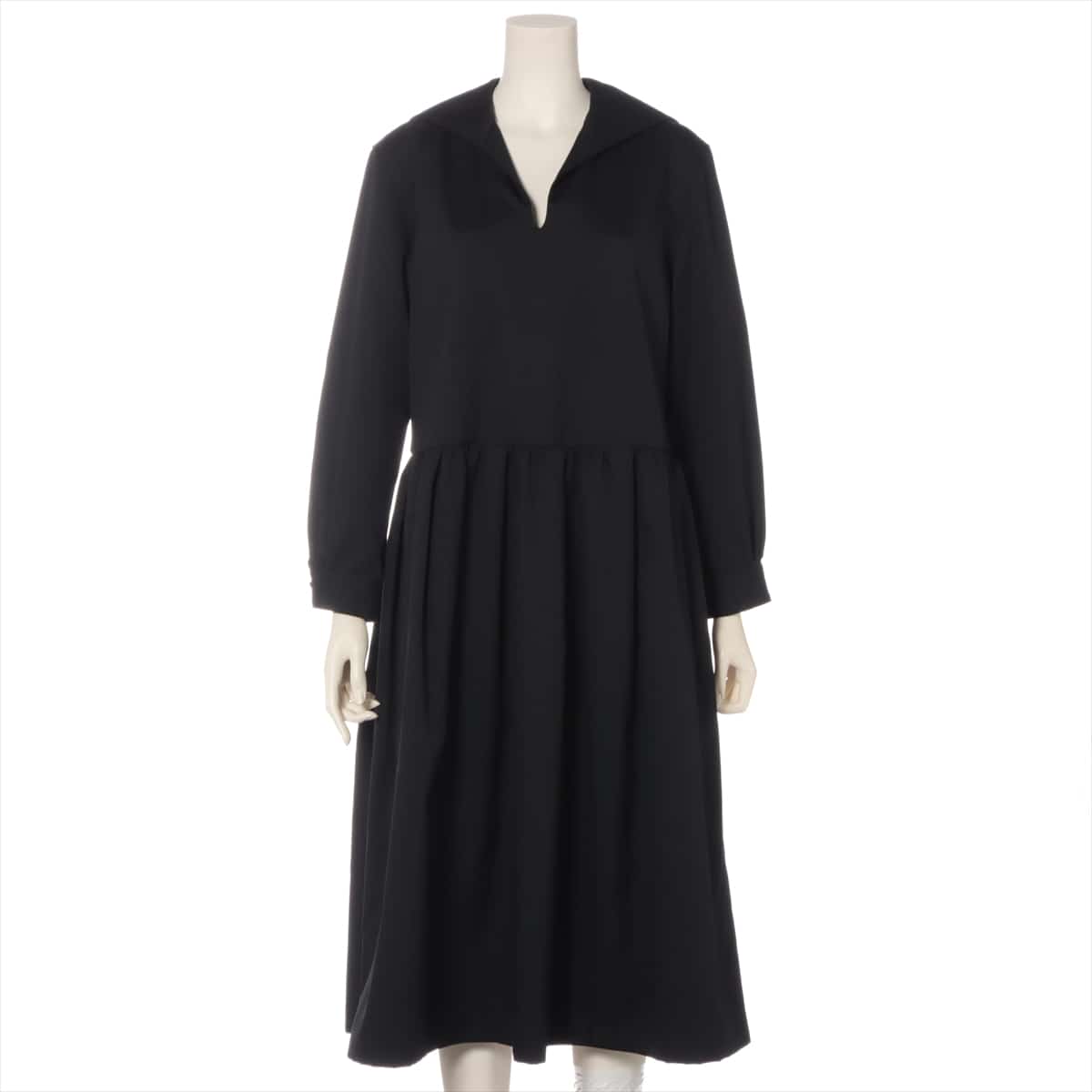 COMME des GARCONS GIRL Wool & Polyester Dress XS Ladies' Black
