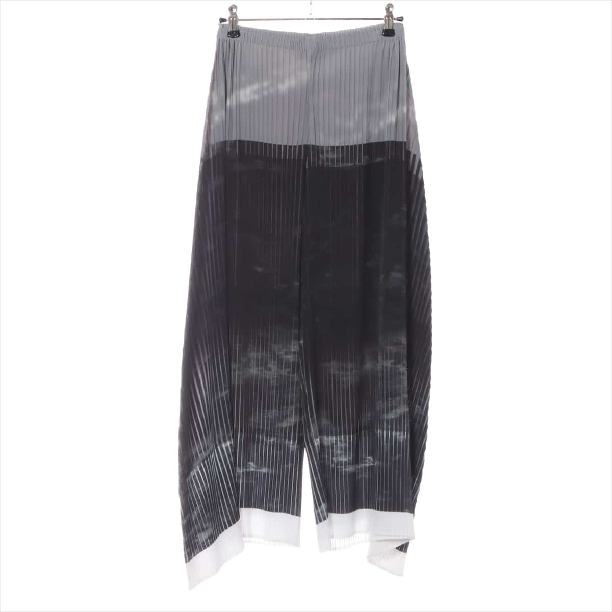 ISSEY MIYAKE Polyester Pants 1 Ladies' Grey  IM51FF128