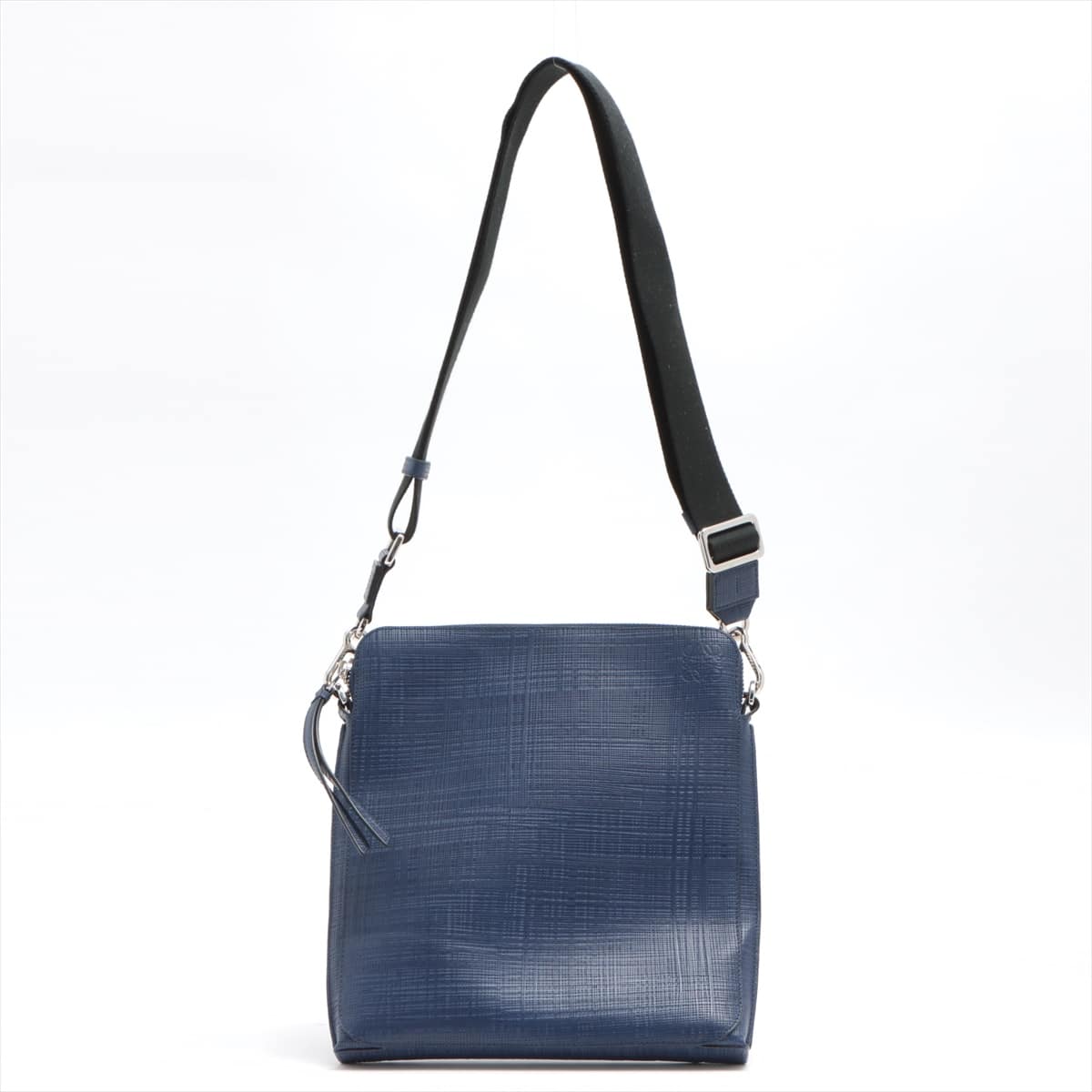 Loewe Anagram Leather Shoulder bag Blue