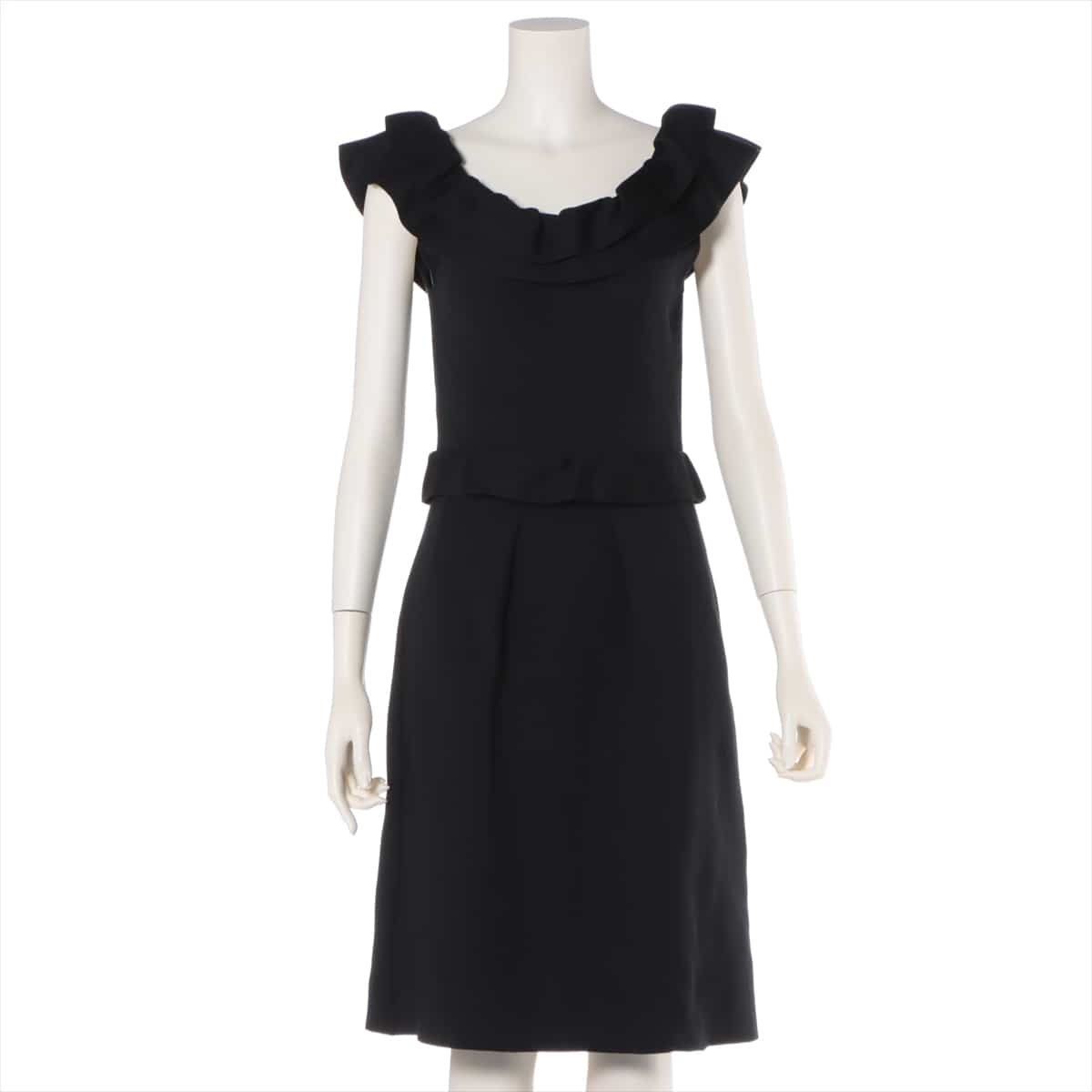Christian Dior Silk Dress 38 Ladies' Black