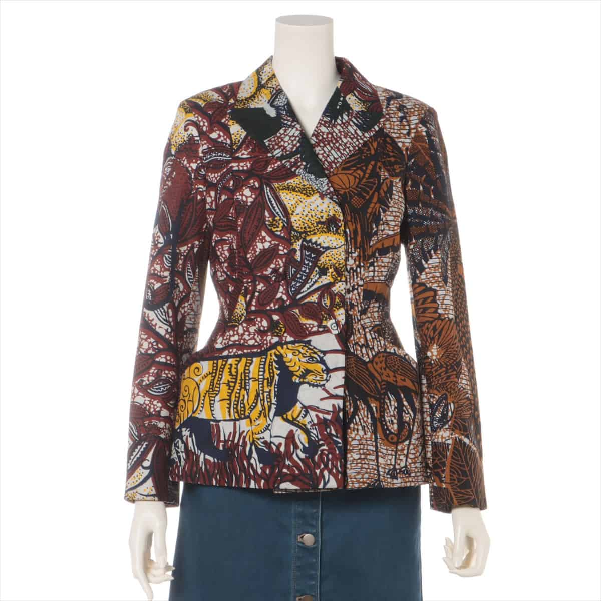 Christian Dior Cotton Jacket 34 Ladies' Brown  011V03ACMIX LATEMPERANCE