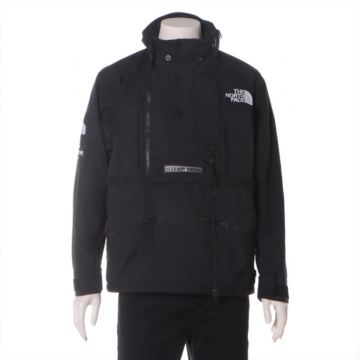 SUPREME × THE NORTH FACE 16SS Polyester & Nylon Nylon Jacket S Men's Black  NP01601I Steep Tech Hooded Jacket